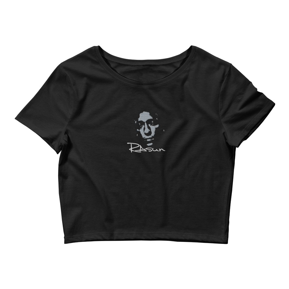 Embroidery "I Need You Now" Rasun Limited Edition Ladies Crop Tee